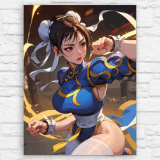 Живопись по номерам Бруталити Игра Street Fighter 13589 В
