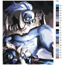 Живопись по номерам BRUSHES-PAINTS Mobile Legends: БАЛЬМОНД