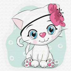 Картина по номерам Molly Кошечка-красотка
