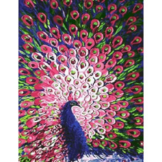 Живопись по номерам Paintboy Гордый павлин 40x50