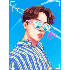 Живопись по номерам NoBrand Kpop bts j hope Чон Хосок