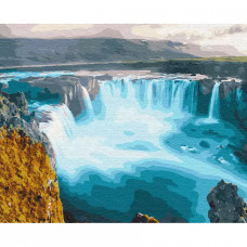 Картина по номерам на холсте 40*50 см Номерашка Ниагарский водопад (GX30653)