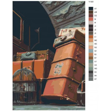 Живопись по номерам BRUSHES-PAINTS Гарри Поттер (Harry Potter). Кингс-Кросс Живопись по номерам BRUSHES-PAINTS Гарри Поттер (Harry Potter). Кингс-Кросс