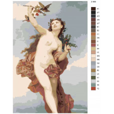 Живопись по номерам BRUSHES-PAINTS Репродукция Вильяма Адольфа Бугро-День Живопись по номерам BRUSHES-PAINTS Репродукция Вильяма Адольфа Бугро-День