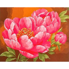 Картина по номерам Paintboy Яркая нежность, 40x50 см