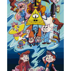 Картина по номерам Артвентура «Gravity Falls Гравити Фолз: Персонажи Арт» Картина по номерам Артвентура «Gravity Falls Гравити Фолз: Персонажи Арт»