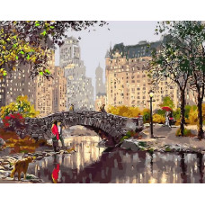Картина по номерам ВанГогВоМне Прогулки, 40x50