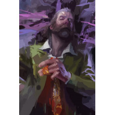 Картина по номерам Бруталити DISCO ELYSIUM портрет 1 60x40 см