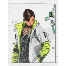Живопись по номерам Бруталити игра APEX LEGENDS - 9285 В