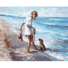 Живопись по номерам Molly Ласковое море 40x50