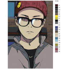 Живопись по номерам BRUSHES-PAINTS Аниме - гинтама. Оуэн Найт Живопись по номерам BRUSHES-PAINTS Аниме - гинтама. Оуэн Найт