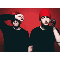 Картина по номерам Бруталити Twenty one pilots 236 на холсте 40x30