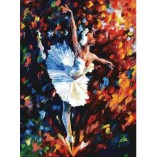 Картина по номерам Белоснежка Танец души, 30x40