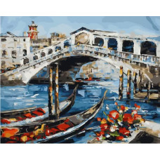 Картина по номерам Paintboy  PK 45038 Весна в Венеции 40*50 Эксклюзив