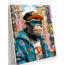 Картина по номерам Art on Canvas Уличный стиль 40х50