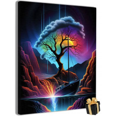 Картины по номерам Арт-студия Unicorn дерево N-4374 40x50 см