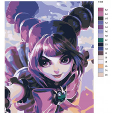Живопись по номерам BRUSHES-PAINTS Mobile Legends: ЛИЛИЯ