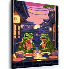 Картина по номерам Hobby Paint Вечернее чаепитие 40х50