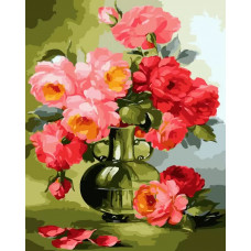 Живопись по номерам Color Kit Красные розы 40x50