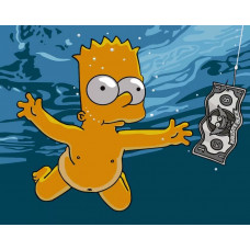 Картина по номерам Артвентура «Simpsons Симпсоны: Барт Нирвана», 02ART4050SIMPS30 Картина по номерам Артвентура «Simpsons Симпсоны: Барт Нирвана», 02ART4050SIMPS30