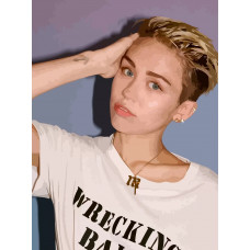 Живопись по номерам Бруталити Miley Cyrus - 340