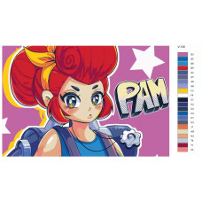 Живопись по номерам BRUSHES-PAINTS Игра Brawl Stars