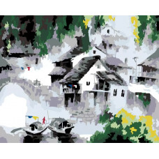 Картина по номерам Белоснежка Мой восток, 40x50