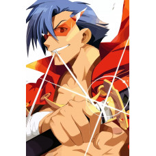 Живопись по номерам NoBrand Аниме гуррен лаганн gurren lagann