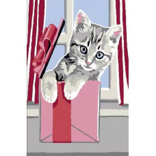 Картина по номерам Molly Котенок, 20x30