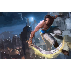 Картина по номерам на холсте Prince of Persia 1