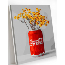 Картина по номерам на холсте Art on Canvas Кола AC214 40х50