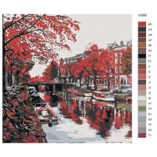 Живопись по номерам BRUSHES-PAINTS Свежесть