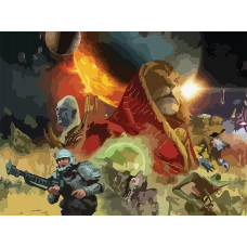 Живопись по номерам Бруталити настольная игра Twilight Imperium - 6926 Г
