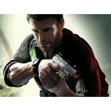 Картина по номерам Бруталити Splinter Cell спецагент 2 на холсте 40x30