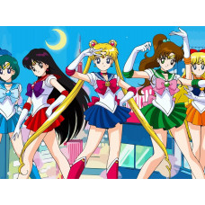 Живопись по номерам NoBrand Аниме Сейлор Мун Sailor moon