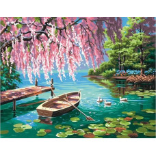 Картина по номерам Цветной Причал, 40x50
