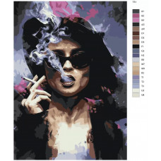 Живопись по номерам BRUSHES-PAINTS Марла Сингер