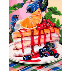 Картина по номерам Фрея Лакомый кусочек, 30x40