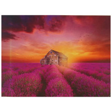 Роспись по номерам Рассвет с красками по 3 мл, кисти, крепеж 30x40 Школа талантов Роспись по номерам Рассвет с красками по 3 мл, кисти, крепеж 30x40 Школа талантов