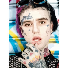 Живопись по номерам Бруталити Lil peep
