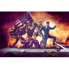 Картина по номерам Бруталити Игра SAINTS ROW 8974 Г 60x40 см