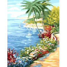 Живопись по номерам Paintboy Гавань 40x50