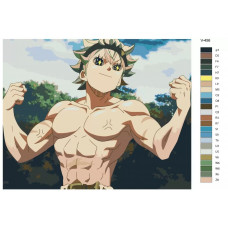 Живопись по номерам BRUSHES-PAINTS Аниме Черный клевер 2 Black Clover Аста Asuta Живопись по номерам BRUSHES-PAINTS Аниме Черный клевер 2 Black Clover Аста Asuta