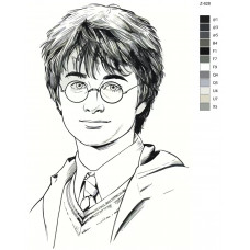 Живопись по номерам BRUSHES-PAINTS Гарри Поттер - Дэниэл Рэдклифф Живопись по номерам BRUSHES-PAINTS Гарри Поттер - Дэниэл Рэдклифф