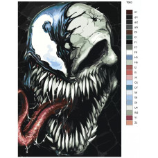 Картина по номерам BRUSHES-PAINTS T663