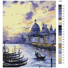 Картина по номерам BRUSHES-PAINTS Италия Венеция - прогулка по каналам V-902 40x50 см Картина по номерам BRUSHES-PAINTS Италия Венеция - прогулка по каналам V-902 40x50 см