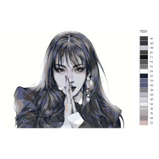 Живопись по номерам BRUSHES-PAINTS Ким Чонxа (Kim Chungha) Живопись по номерам BRUSHES-PAINTS Ким Чонxа (Kim Chungha)