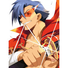 Живопись по номерам Бруталити Аниме гуррен лаганн gurren lagann