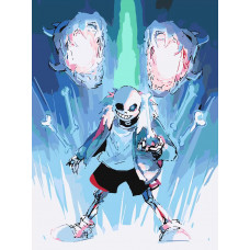 Картина по номерам Красиво Красим Undertale Sans, 60 х 90 см