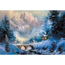 Картина по номерам Paintboy У подножия горы, 40x50